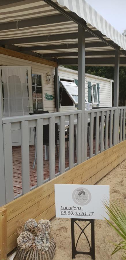 Mobil'Home Climatise Terrain Prive Proche Du Zoo De La Palmyre Les Mathes ภายนอก รูปภาพ